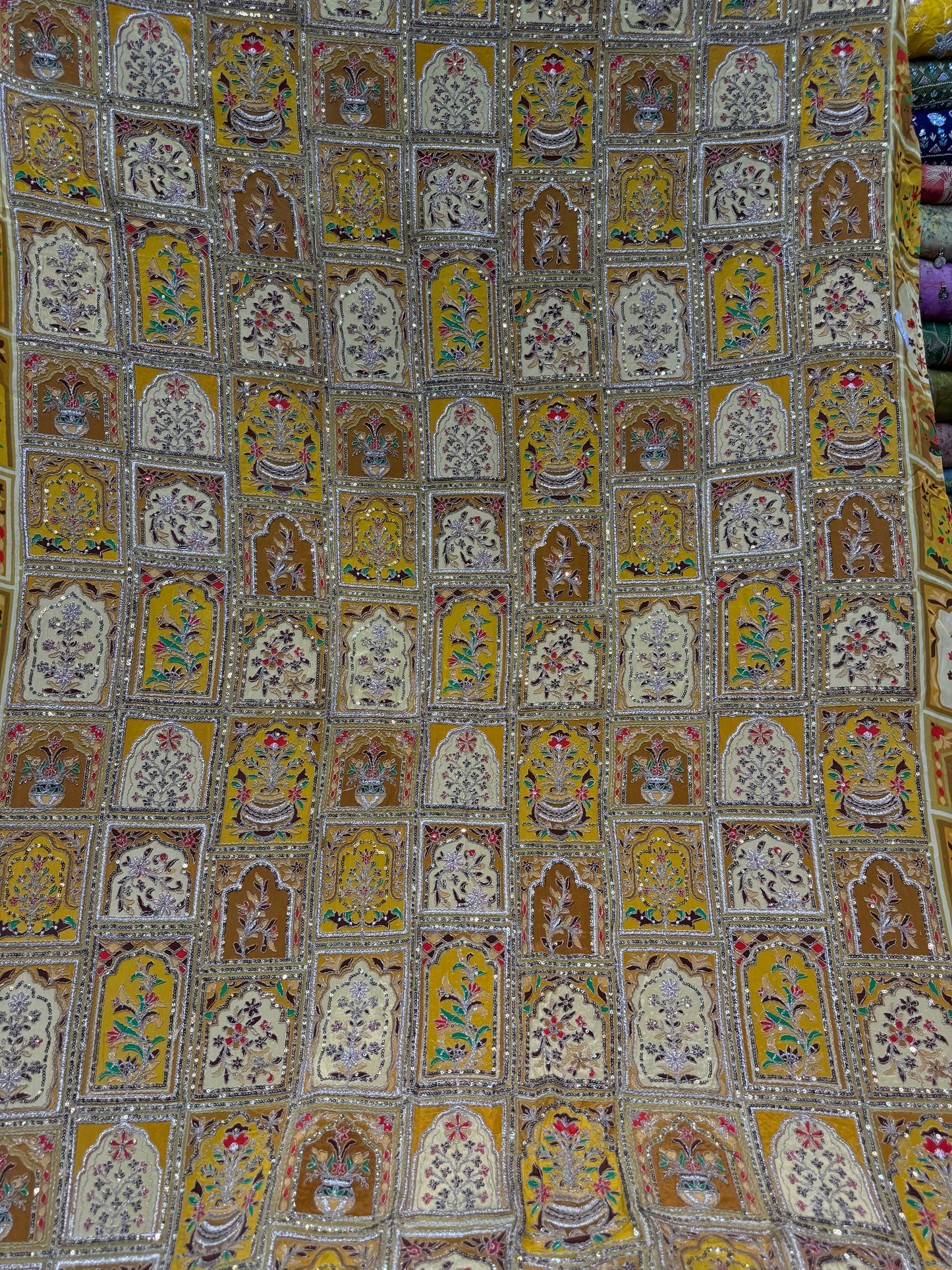 Khan Fabrics Pure Indian Armani Silk Unstitched Shirt